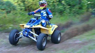 SUZUKI QUADZILLA LT500R 2-STROKE [INSANE POWER & SOUNDS]