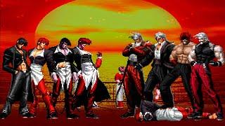 [KOF Mugen] Iori Yagami Team vs Rugal Bernstein Team