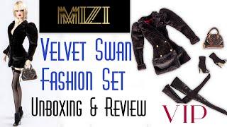  Edmond's Collectible World :  MIZI Velvet Swan Fashion Set VIP Club Outfit Unboxing & Review