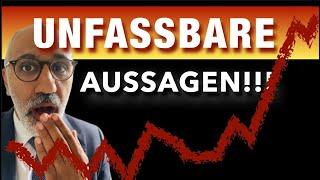 Aktien: Unfassbare Aussagen!