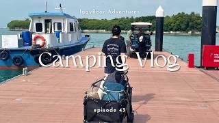 [43] Braving the rains and surviving on Lazarus Island for one night | Camping | Life in Singapore