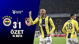 Fenerbahçe 3-1 Gaziantep FK | Maç Özeti