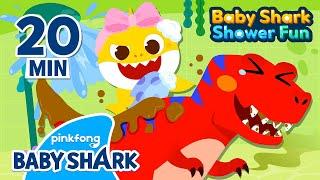 EWW, You'd Better Need a Bath! | +Compilation | Baby Shark Shower Fun | Baby Shark Official