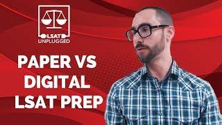 Paper vs Digital LSAT Prep