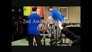 Mary Ann Kaczor 2012 Canadian Powerlifting Championships