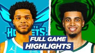 HORNETS vs BUCKS FULL GAME HIGHLIGHTS | 2021 NBA Season