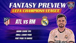 ATL vs RM Dream11 Team | Atletico Madrid vs Real Madrid Dream11 Team | Fantasy Tips and Prediction