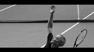 John McEnroe is Serious! talking about his incredible serve at RAH Statoil Masters  2012