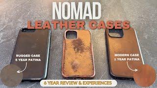 Nomad iPhone Leather Cases - 6 Year Review and Patina Experiences