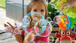 Backyard Bubbles Adventure: Kid Fun with Bubble Toys!