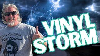 Vinyl Hunting For Records In The Middle Of A Storm