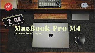 MacBook Pro M4  – Unboxing & Hands-On Review! (Base model)