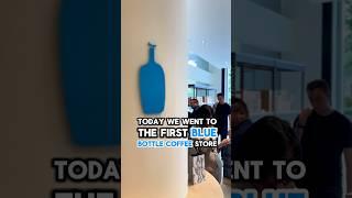 Blue Bottle Coffee ️ opens at new LUMINE in Singapore #shorts #coffee #bluebottlecoffee