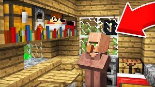 Я ПОСТРОИЛ СЕРКЕТНУЮ КОМНАТУ В ДОМЕ ЖИТЕЛЯ СОСЕДА В МАЙНКРАФТ | Компот Minecraft