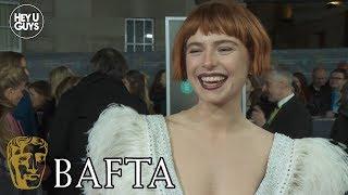 Jessie Buckley (Wild Rose, Chernobyl, Judy) Interview - BAFTAs 2020