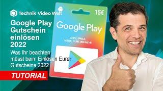 Google Play Gutschein einlösen 2022  Google Play Karte einlösen   Gutscheincode einlösen