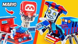 CURSED LEGO: What If Mario And Pomni Turned Into Trains | FUNZ Bricks