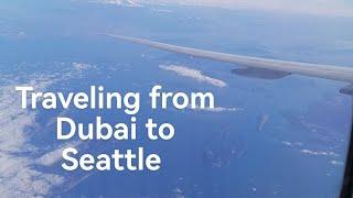 Traveling Dubai to Seattle / MikeyLei's Vlog