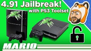 How to Jailbreak Your PS3 on Firmware 4.92 or Lower with PS3 Toolset!