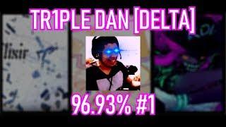 [osu!4k] Various Artists - TR1PLE DAN [Last Stage ~ DELTA ~] - 96.93% #1