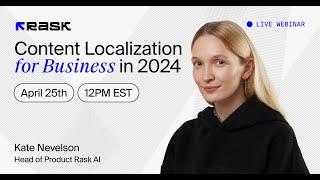 Content Localization for Business in 2024