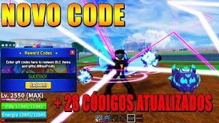 NOVOS CÓDIGOS + 28 CÓDIGOS ATUALIZADO DE 2X XP BELI E RESET NO BLOX FRUITS 2024 - blox fruit codes