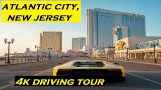 Atlantic City, New Jersey | 4k Driving Tour