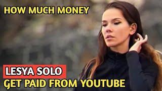 Lesya Solo || How Much Money Does  Lesya Solo Channel Earn From Youtube