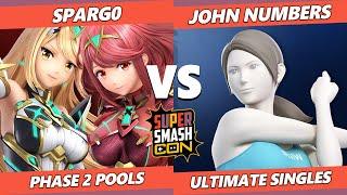 SSC Fall Fest  - Spargo (Pyra Mythra) Vs. John Numbers (Wii Fit Trainer) SSBU Ultimate Tournament