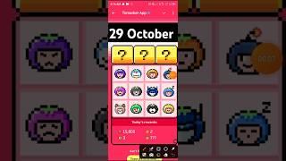 29 October Tomarket Combo today|today Tomarket Combo Cards|tomarket daily Combo Cards#tomarket.