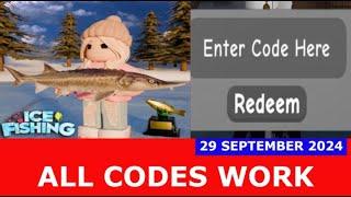 *ALL CODES WORK* Ice Fishing Simulator ROBLOX |  9/29/2024