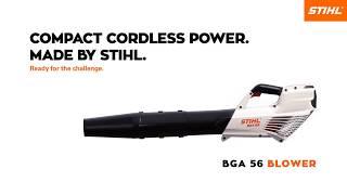 STIHL BGA 56 Compact Cordless Blower converted