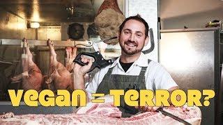 French Butchers Demand Protection From Vegans. WTF?!