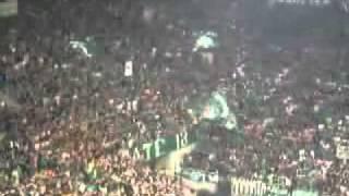 Panathinaikos fans gate 13 unbelievable!