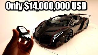 Meet the $14,000,000 Lamborghini Veneno Roadster.