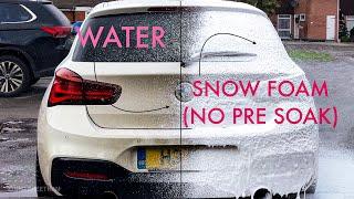 Does Snow Foam Actually Work? V2 – Now with Pre-Soaking