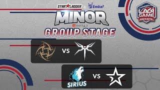 [DOTA2] Mineski VS Team Sirius - StarLadder IMBATV DOTA2 Minor [Ligagame]