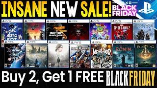 INSANE New BLACK FRIDAY 2024 PlayStation Game SALE! BUY 2 GET 1 FREE Fantastic Black Friday Deals