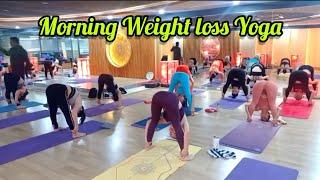 1 Hrs Morning Power Yoga For Weight Loss 2023 || Yoga with Souvik