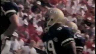 Georgia Tech Football 1990 Highlights - Part 1