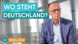 "Der Bundeskanzler lebt in seiner eigenen Welt": Merz attackiert Scholz im :newstime Interview