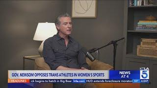 Newsom goes centrist with position on trans athletes