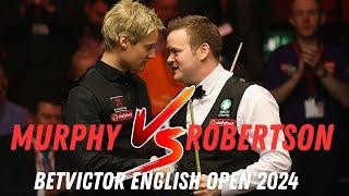 Shaun Murphy vs Neil Robertson | English Open Snooker 2024 | Epic Snooker Battle | Full Match