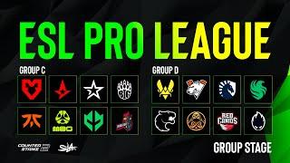 День 4 | ESL Pro League Season 2024 | Groups C&D | КРNВОЙ ЭФИР