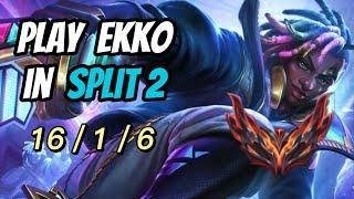 How I Play Ekko In Season 14 Split 2 | Xiao Lao Ban