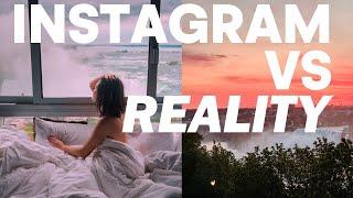 instagram vs reality!!!  how to the get shot you see at Marriott Fallsview Hotel in Niagara Falls