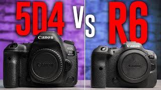 Canon 5D Mark 4 vs. Canon R6: Which one is BETTER? (2024)