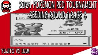 Pokemon Red 2024 Tournament - Round 1 Race 8 - Yujito vs Liam