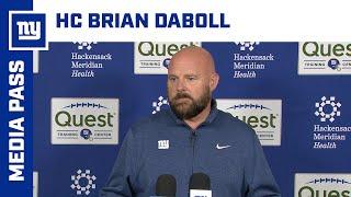 Brian Daboll on Daniel Jones | New York Giants