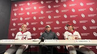 Oklahoma Softball: Patty Gasso, players postgame interview